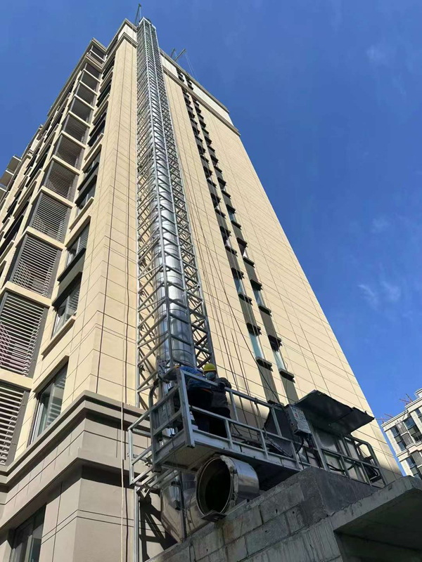 北京住宅項目（DN800，高度50米）